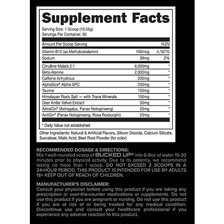 BAMF - High Stimulant Nootropic Pre-Workout