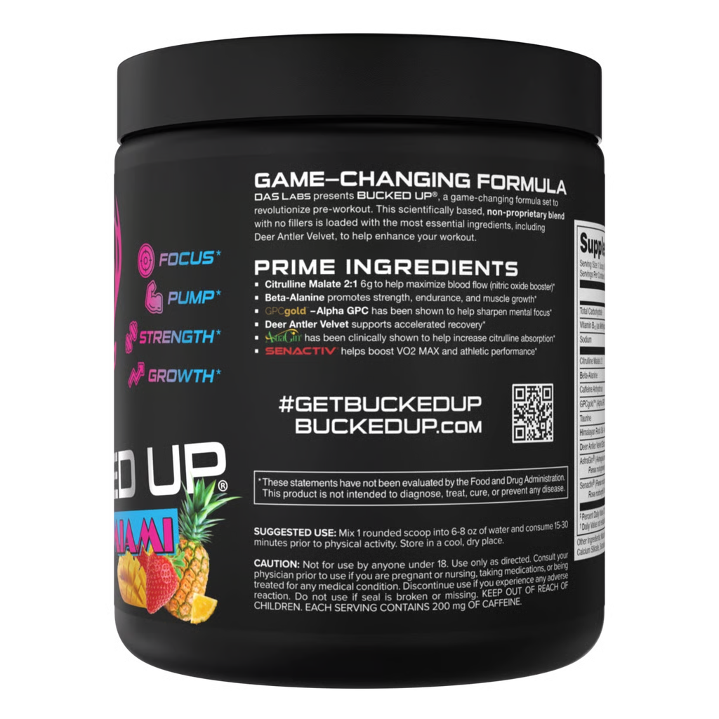 Bucked Up Preworkout