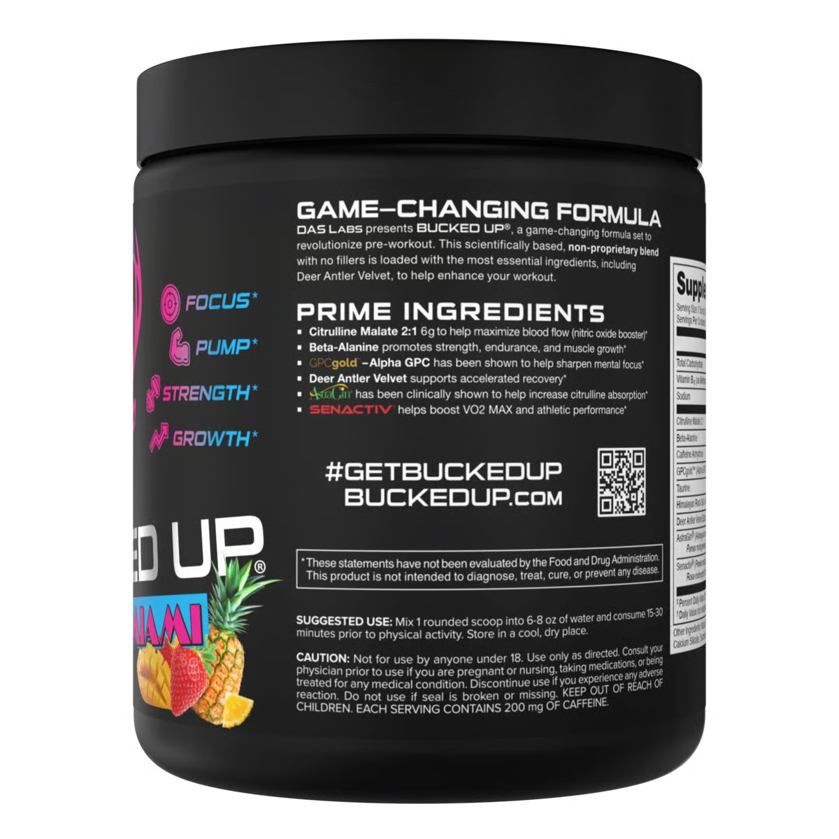Bucked Up Preworkout