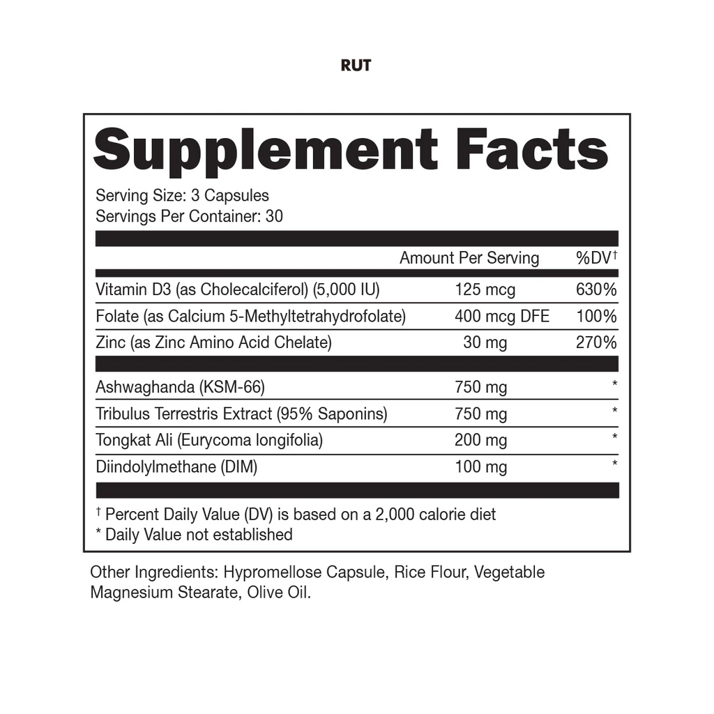 Bucked Up Rut Testosterone Booster