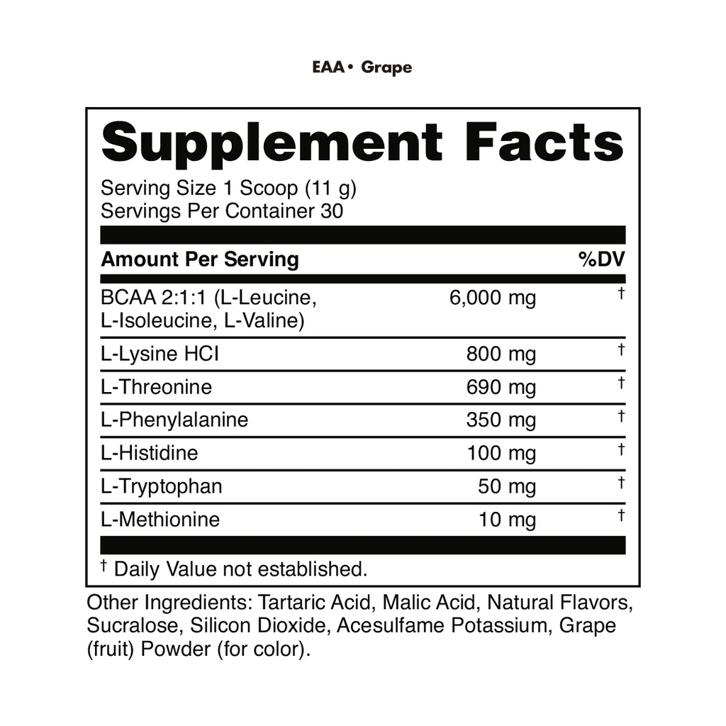 Essential Amino Acids