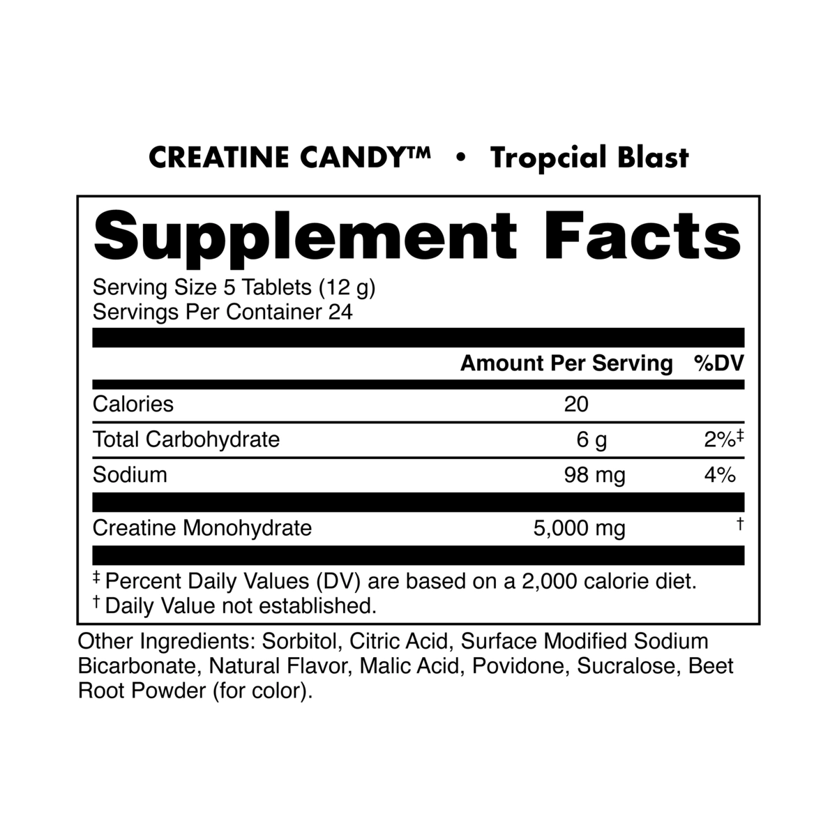 Creatine Candy