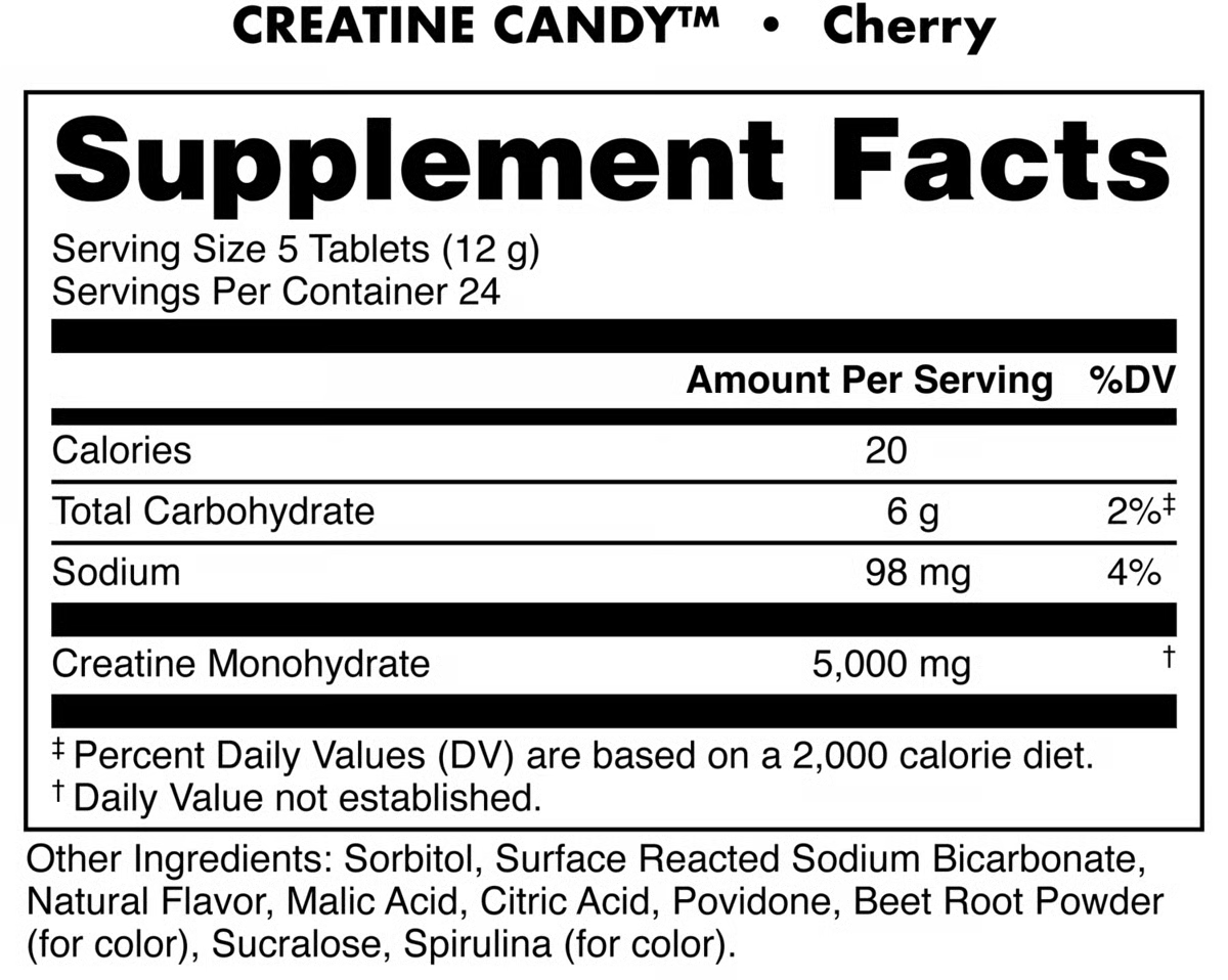 Creatine Candy