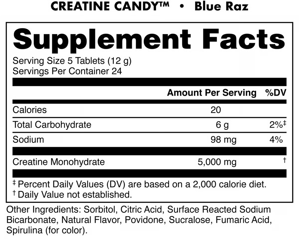 Creatine Candy