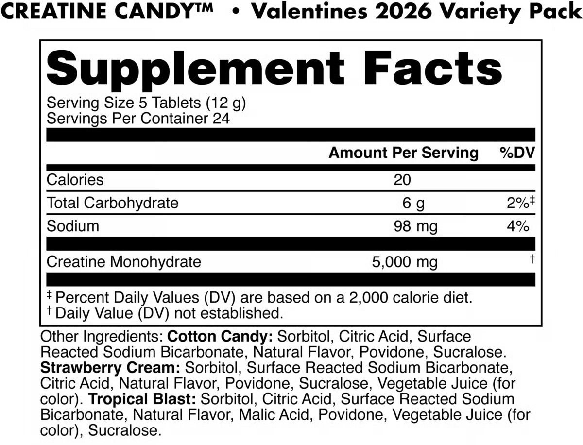 Creatine Candy