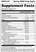 Woke AF - High Stimulant Pre-Workout