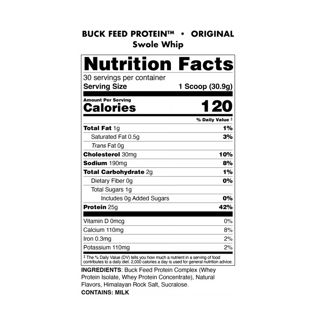 Buck Feed Protein