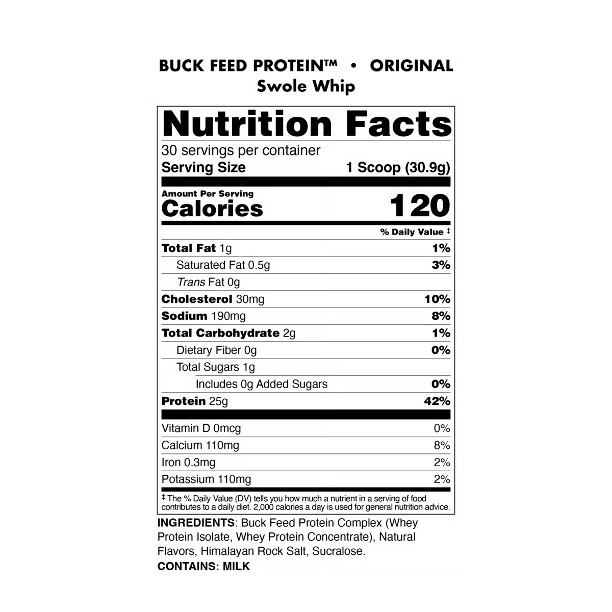 Buck Feed Protein