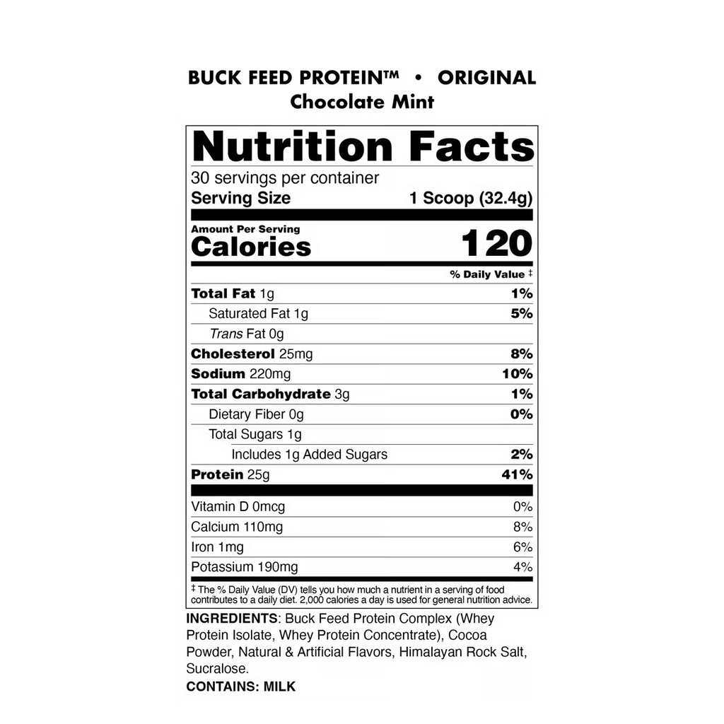 Buck Feed Protein