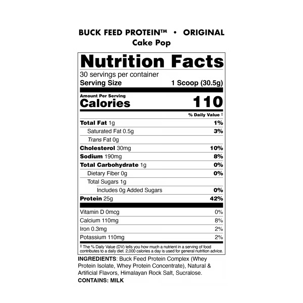 Buck Feed Protein